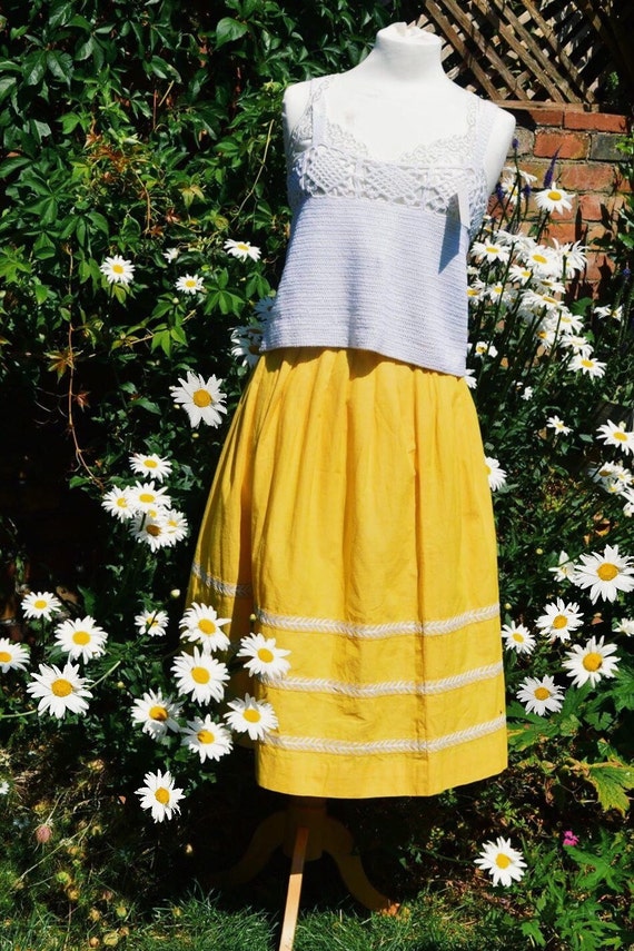 40s Crochet Crop Top