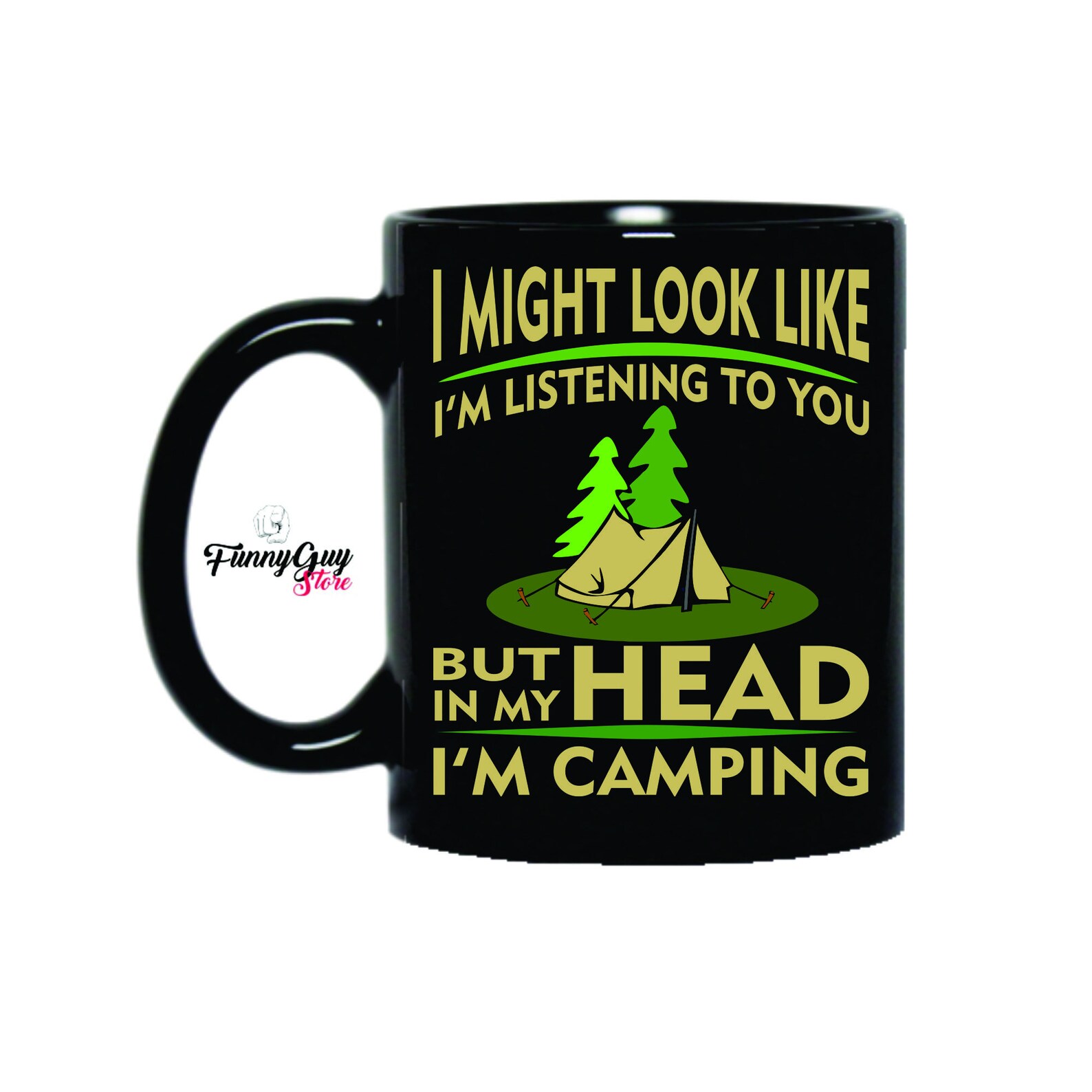 Funny Camping Mug Camper Mug Camping Lover Mug I Might Etsy