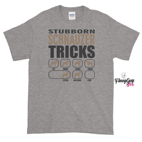 funny schnauzer shirts