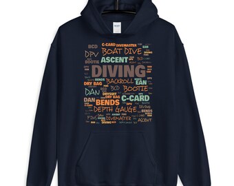 Felpa con Cappuccio Immersione non mangiare la cosa sulla schiena Diver Divertente Regalo Di Compleanno Felpa Con Cappuccio Felpa con Cappuccio Immersione non mangiare la cosa sulla schiena Diver Divertente Regalo Di Compleanno Felpa Con Cappuccio