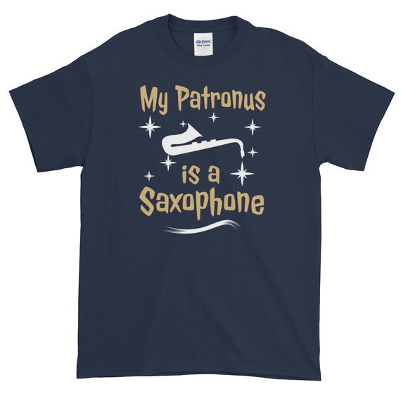 My Patronus Is Saxophone T-Shirt Gift Funny Women Girls Tee My Patronus Is Saxophone T-Shirt Gift Funny Women Girls Tee