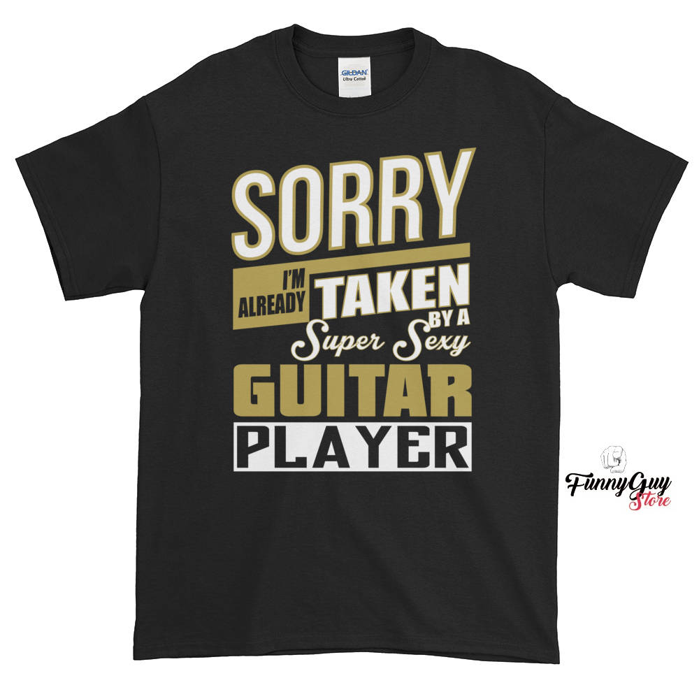Sexy Guitar Player T-Shirt Sexy Guitar Player T-Shirt