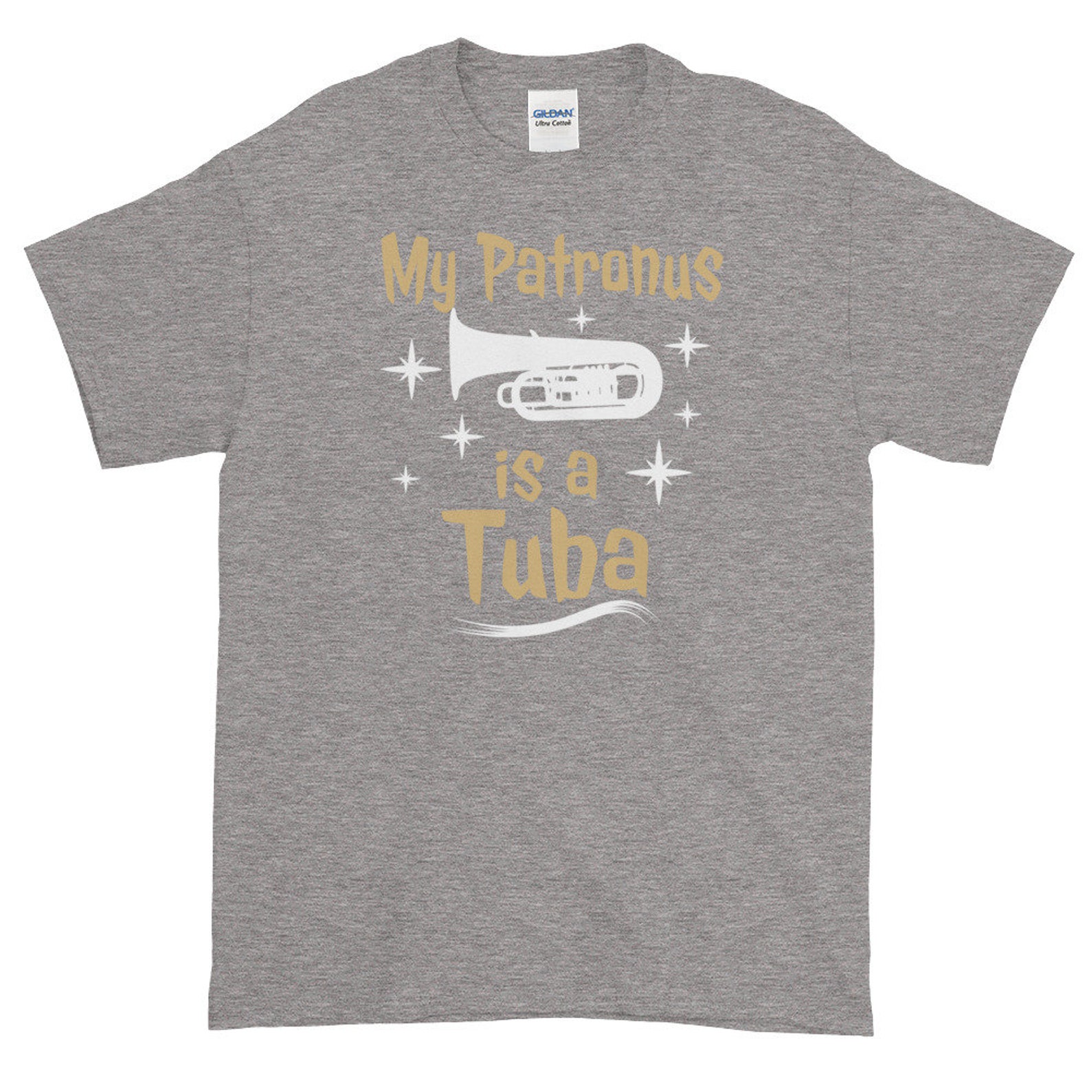 Tuba T Shirt Musician Gift Tuba Lover Shirt My Patronus is A Etsy