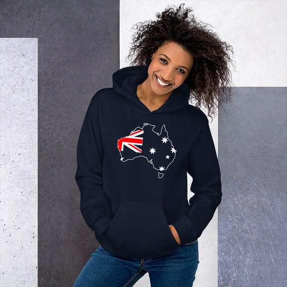Australia Map Hoodie Australia Hoodie Aussie Hoodie Hoodie Aussie Hoodie Australia Australia Map Aussie Gift Her Aussie Him Etsy UK