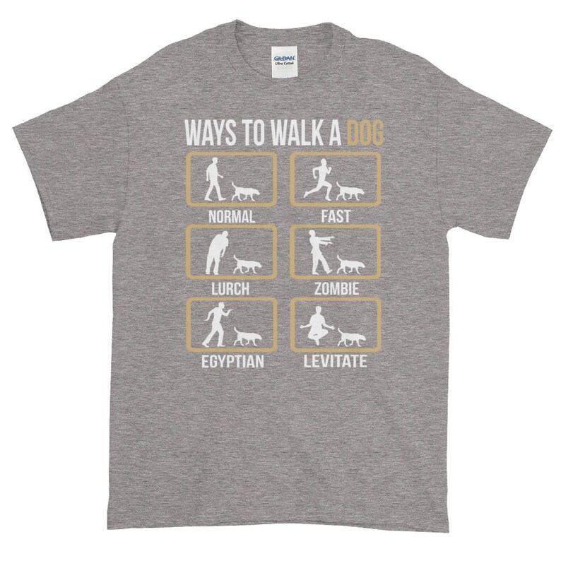 Dog Walker T shirt Dog Lover T shirts Dog Walking T shirts Dog Etsy