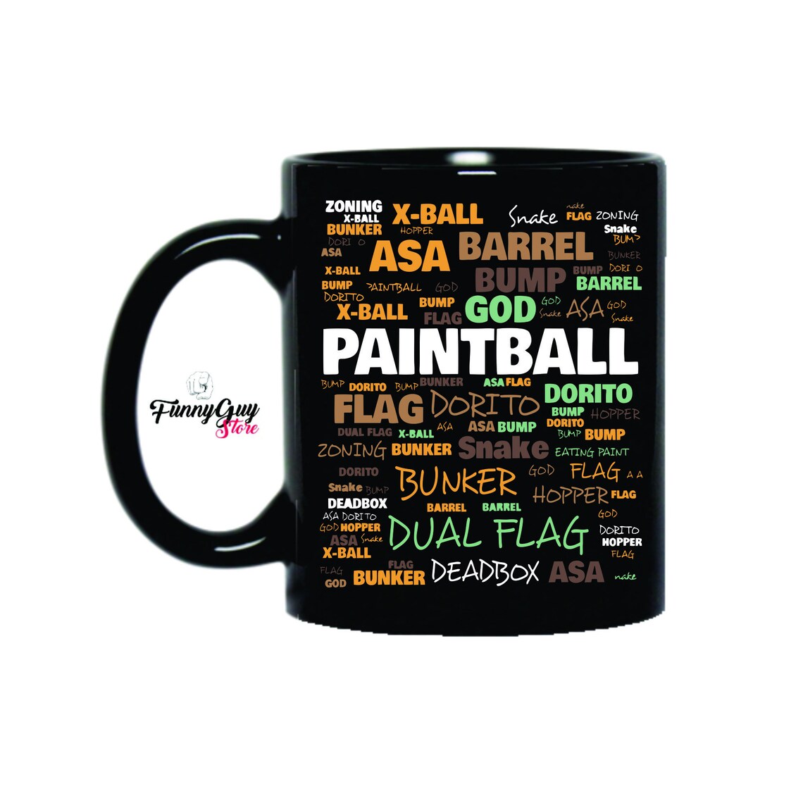 Paintball Mug Paintball Words Paintball Lover Paintball Etsy
