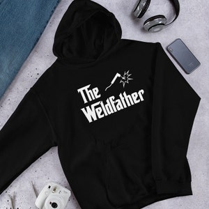 Weldvader Hoodie | Grappige hoodie lasser | Hoodie lasser | Cadeau voor lasser | Lasser geschenk | Collega cadeau beste lasser hoodie