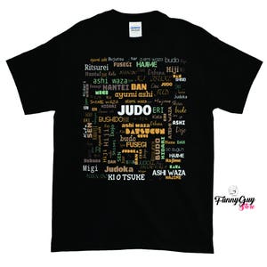 Judo T-shirt Judo Gift Judo Teacher Shirt Judo Student Shirt Love Judo Shirt Judo Terms Shirt Judoist T-shirt Judo Master T-shirt Judo Lover