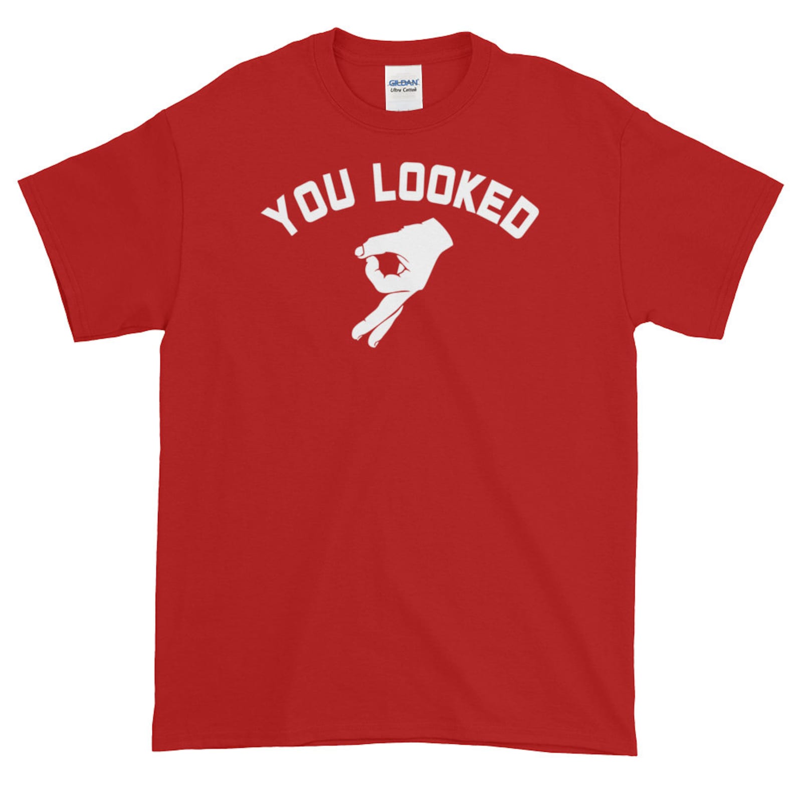 Made You Look T Shirt / You Looked T Shirt / Humorous T Shirt - Etsy
