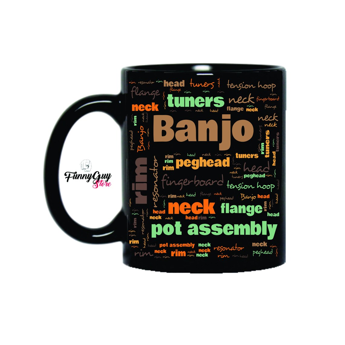 Banjo Player Mug Mug Banjo Player Banjo Gift Banjo Etsy
