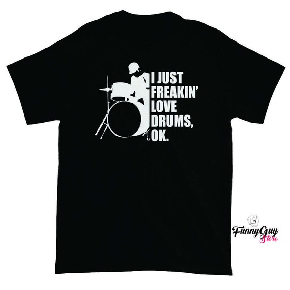 Drummer Tshirts Drummer Tee Shirt Drums Tee Shirt Gift for Etsy