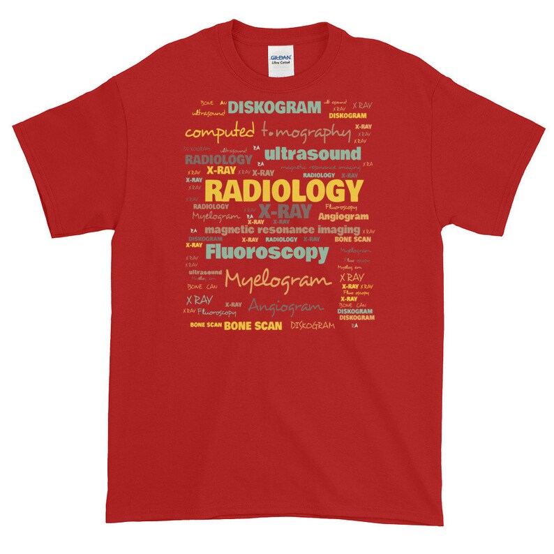 Radiology Shirt Radiology Terms Medical Terms Radiology Etsy