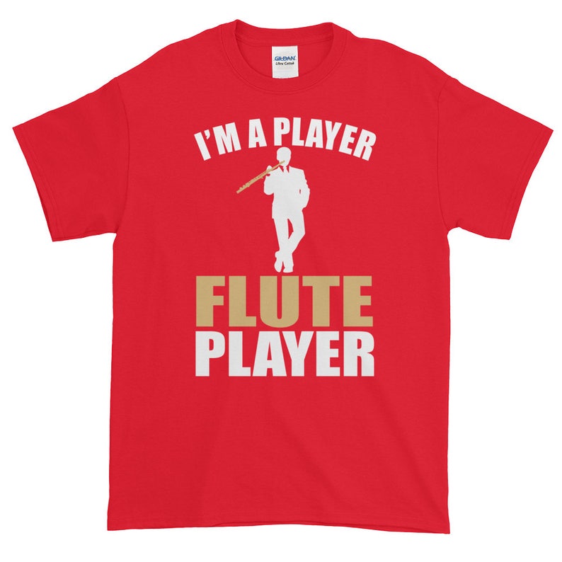 Flute Player Gift I'm A Flute Player Tshirt With Saying Etsy