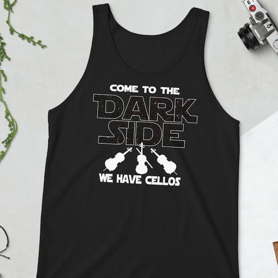 Mad Over Shirts You Had Me at Cello Unisex Premium Racerback Tank top