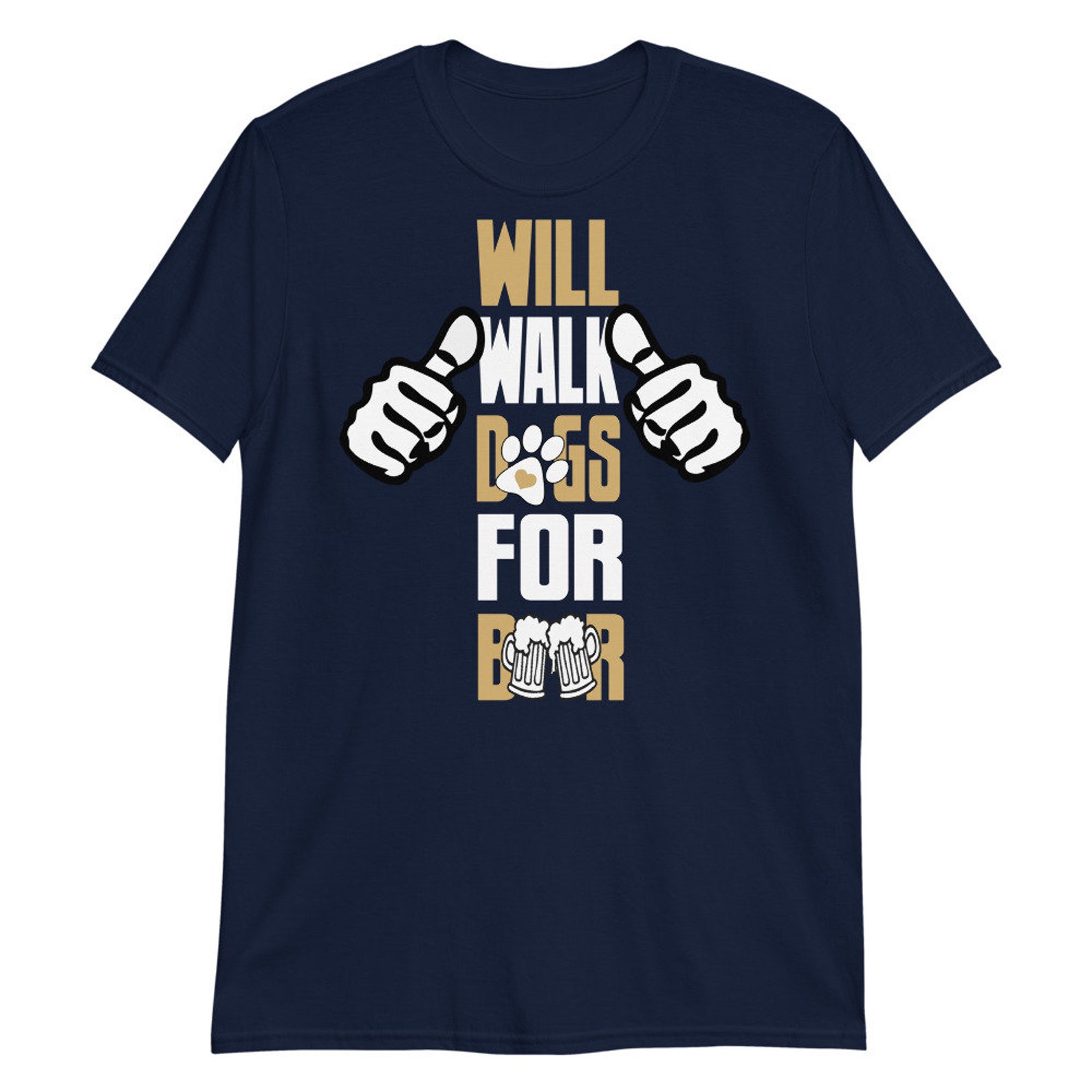 Dog Walker T Shirt Dog Lover T Shirts Dog Walking T Shirts Dog Etsy