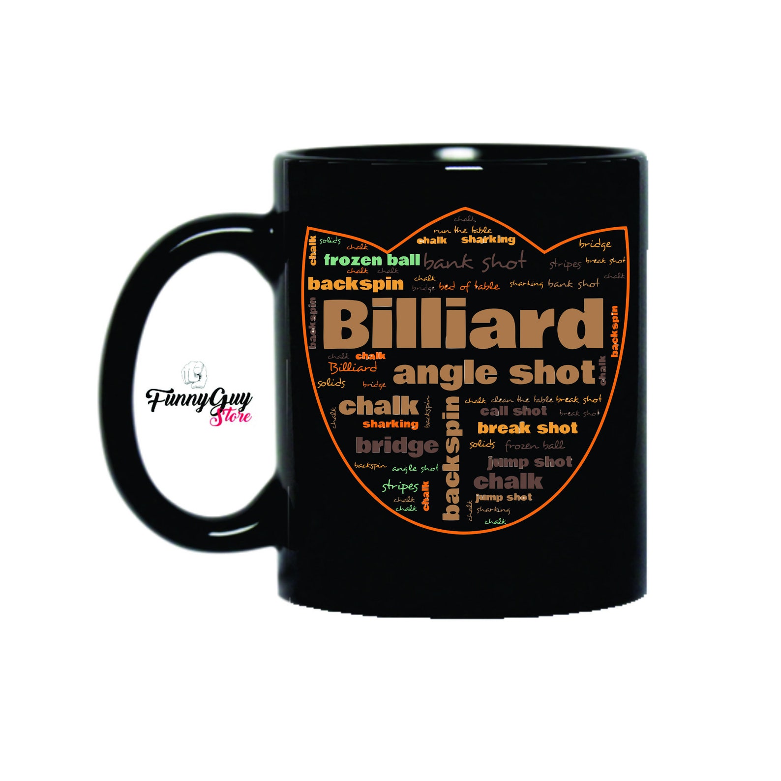 Billiard Mug Mug Billiard Player Billiard Gift Billiard Etsy