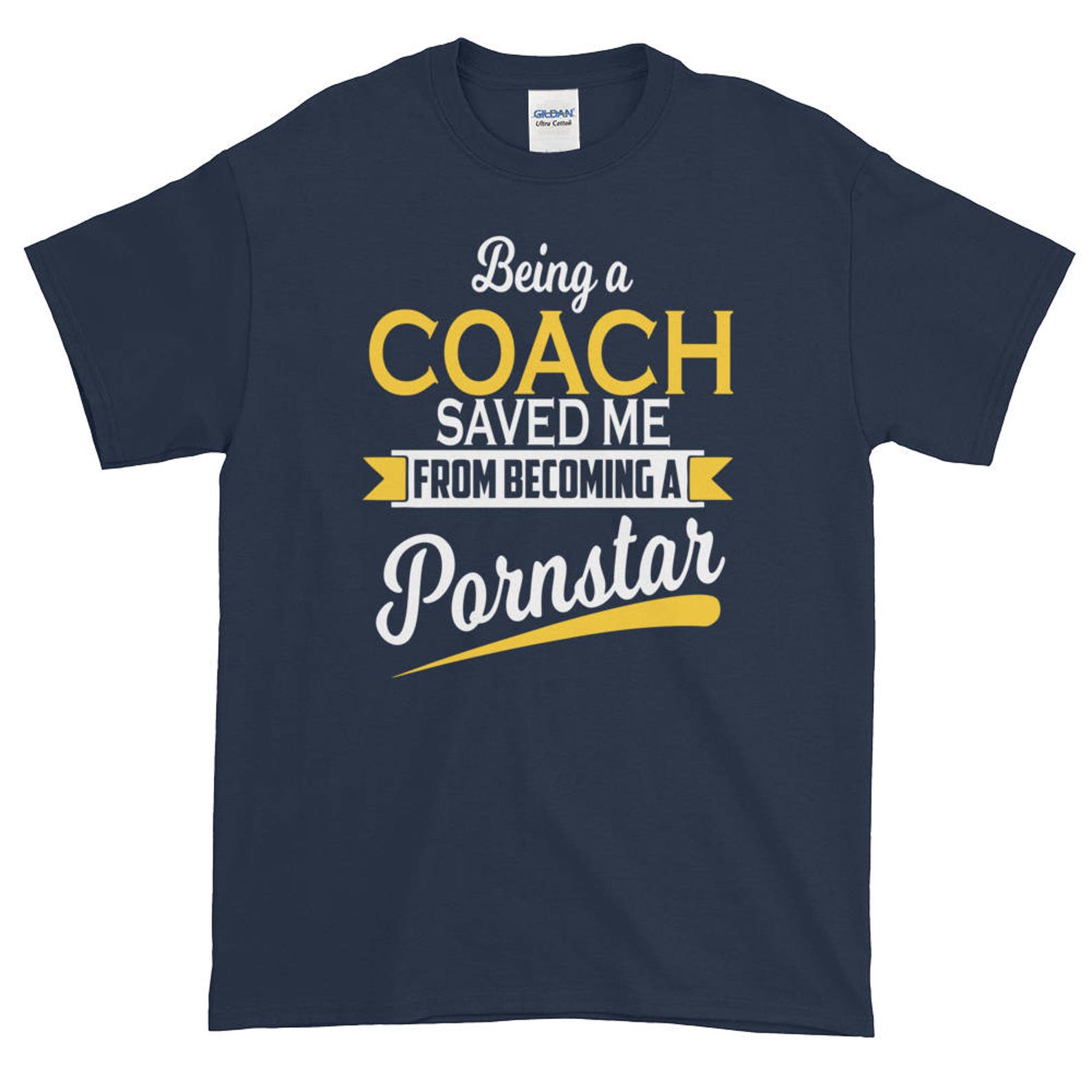 Funny Coach Shirt Being A Coach Saved Me From A Etsy