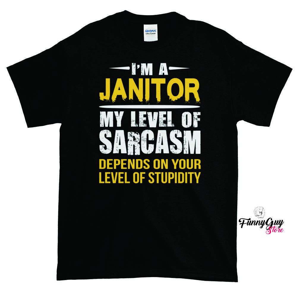 Janitor T Shirt Janitor Tee Janitor Gift Best Janito Tee | Etsy