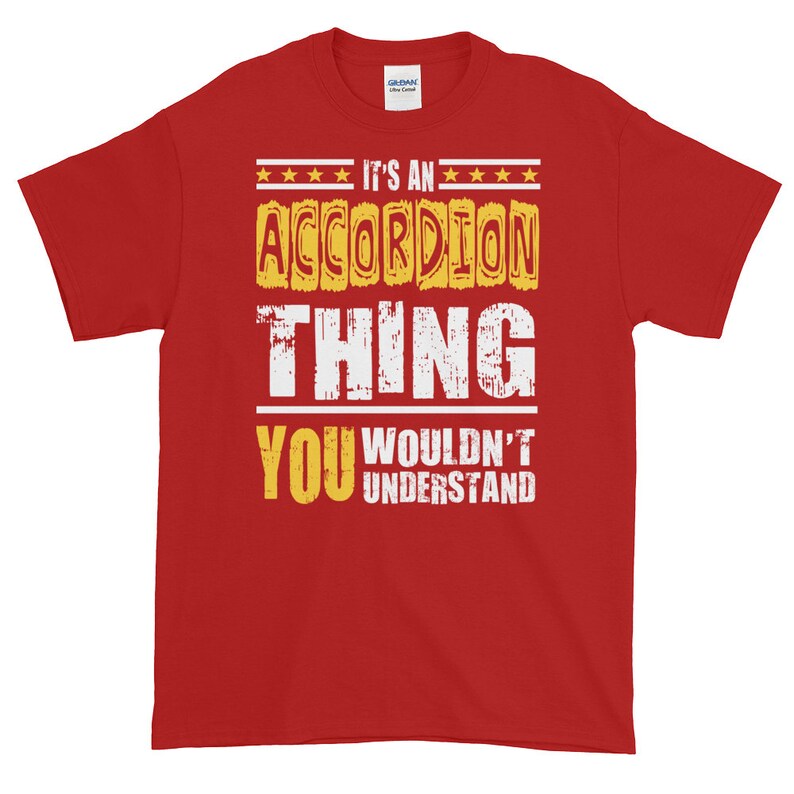 Accordion T Shirt Accordion Player Funny Accordion Tee Cool Etsy