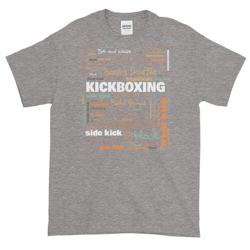 Kickboxing Terminology T Shirt / Kickboxing Gift / Kickboxing Etsy