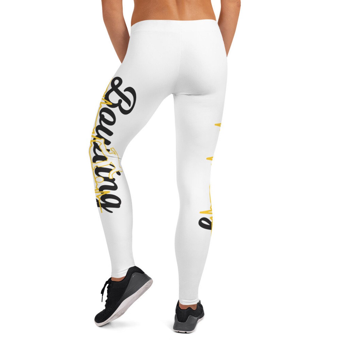 Bowling Pattern Print Women Leggings