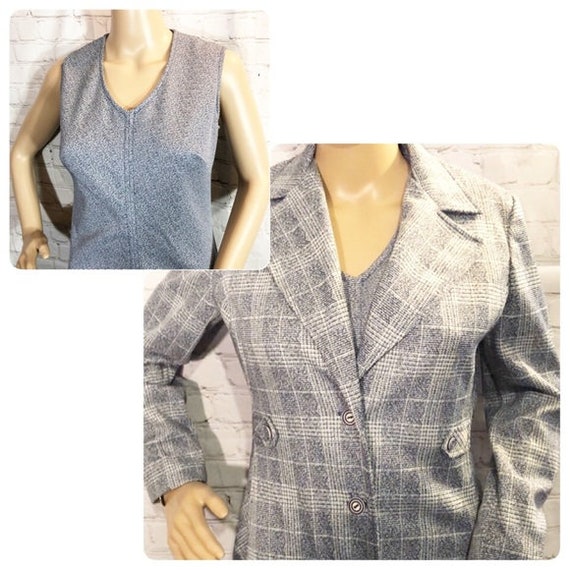 Vintage Diane Young Sportswear Dress & Overcoat - image 2