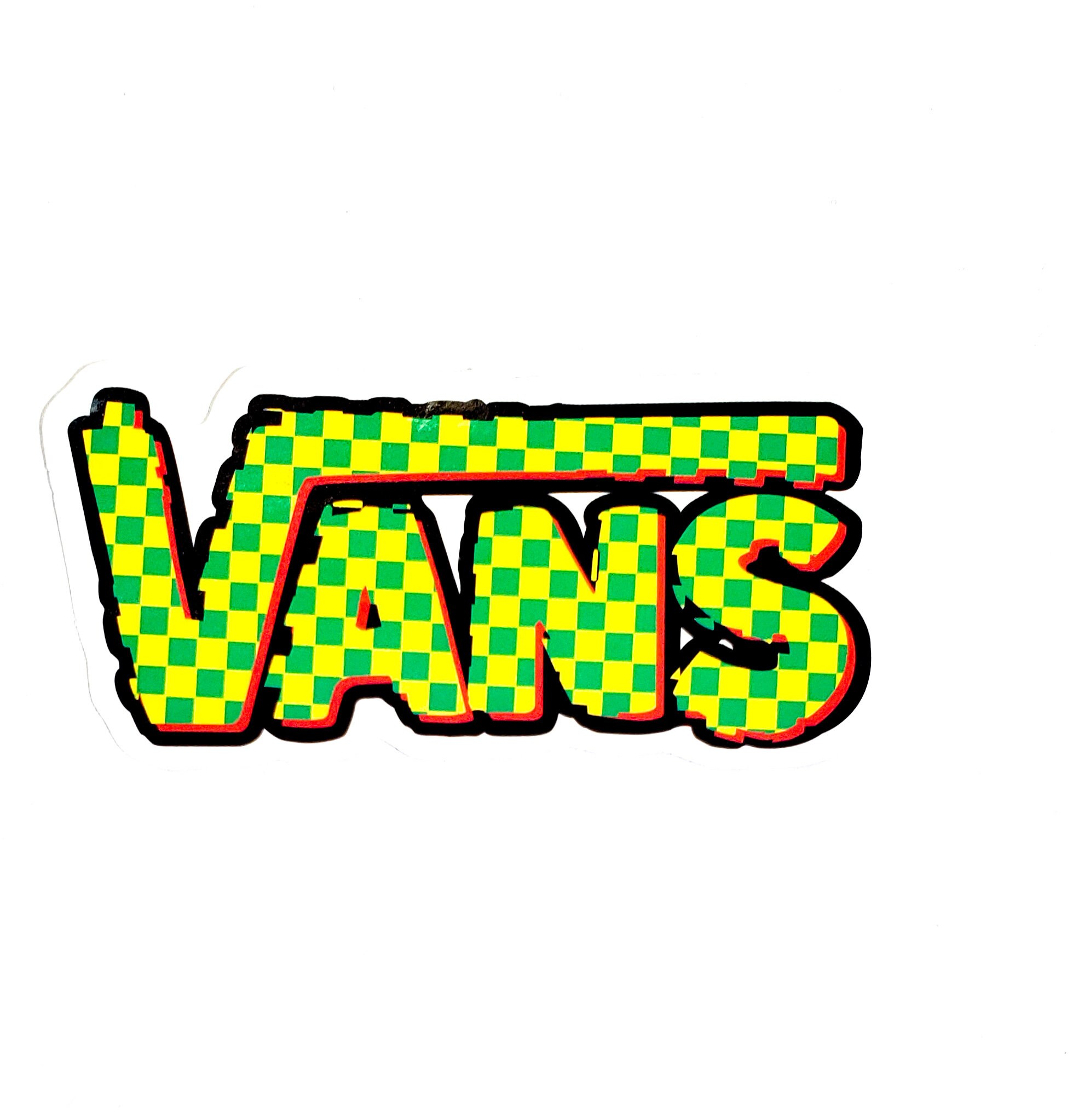 vans laptop sticker