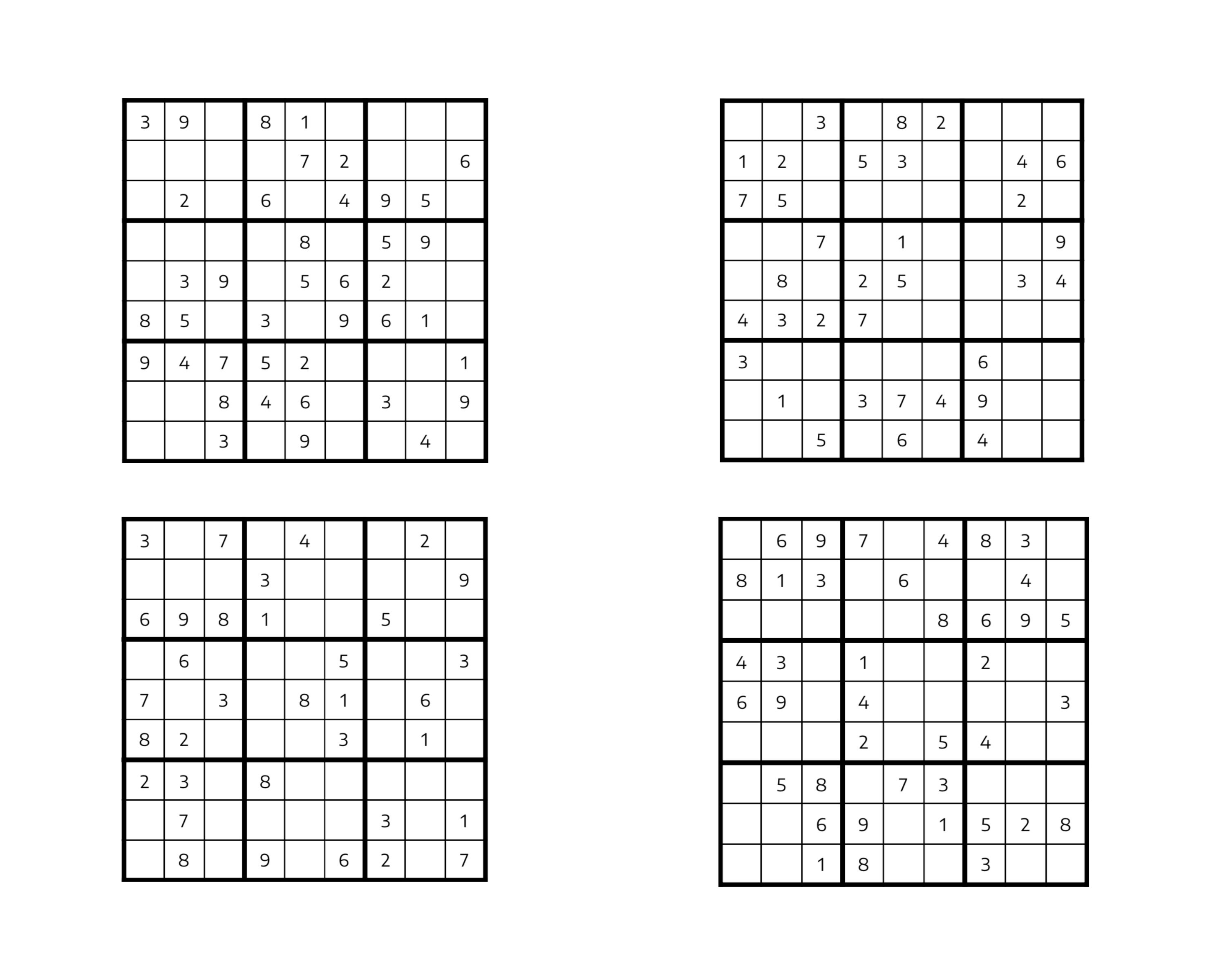 320 Easy Sudoku Puzzle Book For Beginners Printable PDF 3rd Etsy Espa a