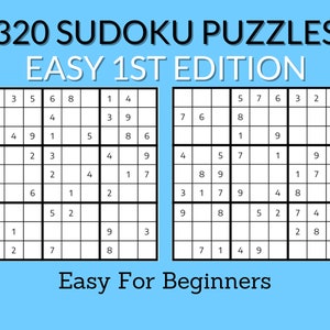 Buy 100 Easy Sudoku Puzzleslarge Printsudoku Printablebrain Online in India  