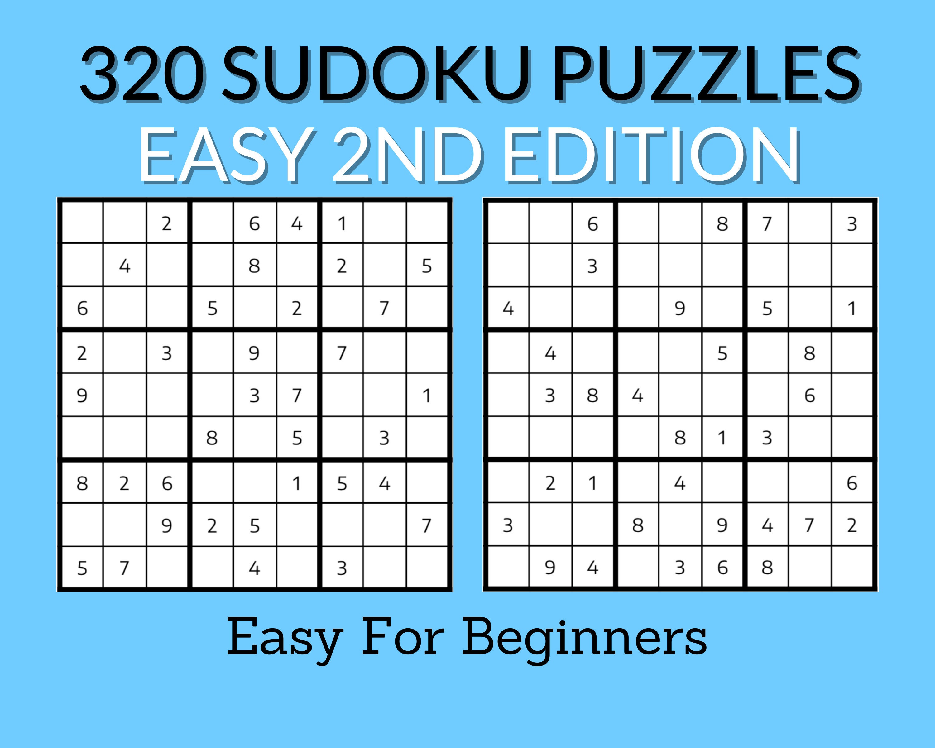 300 Sudoku Per Bambini 6 Anni: Sudoku 9x9, Livello: Facile, Medio,  Difficile con Soluzioni. Ore di giochi. (Paperback)