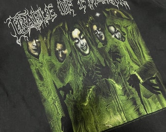 Vintage Cradle of Filth Carpe Noctem T Shirt 2003 - Etsy