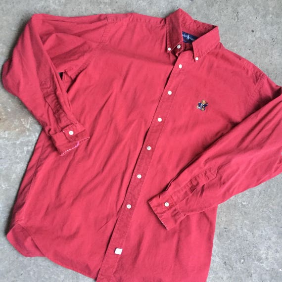 polo bear button up