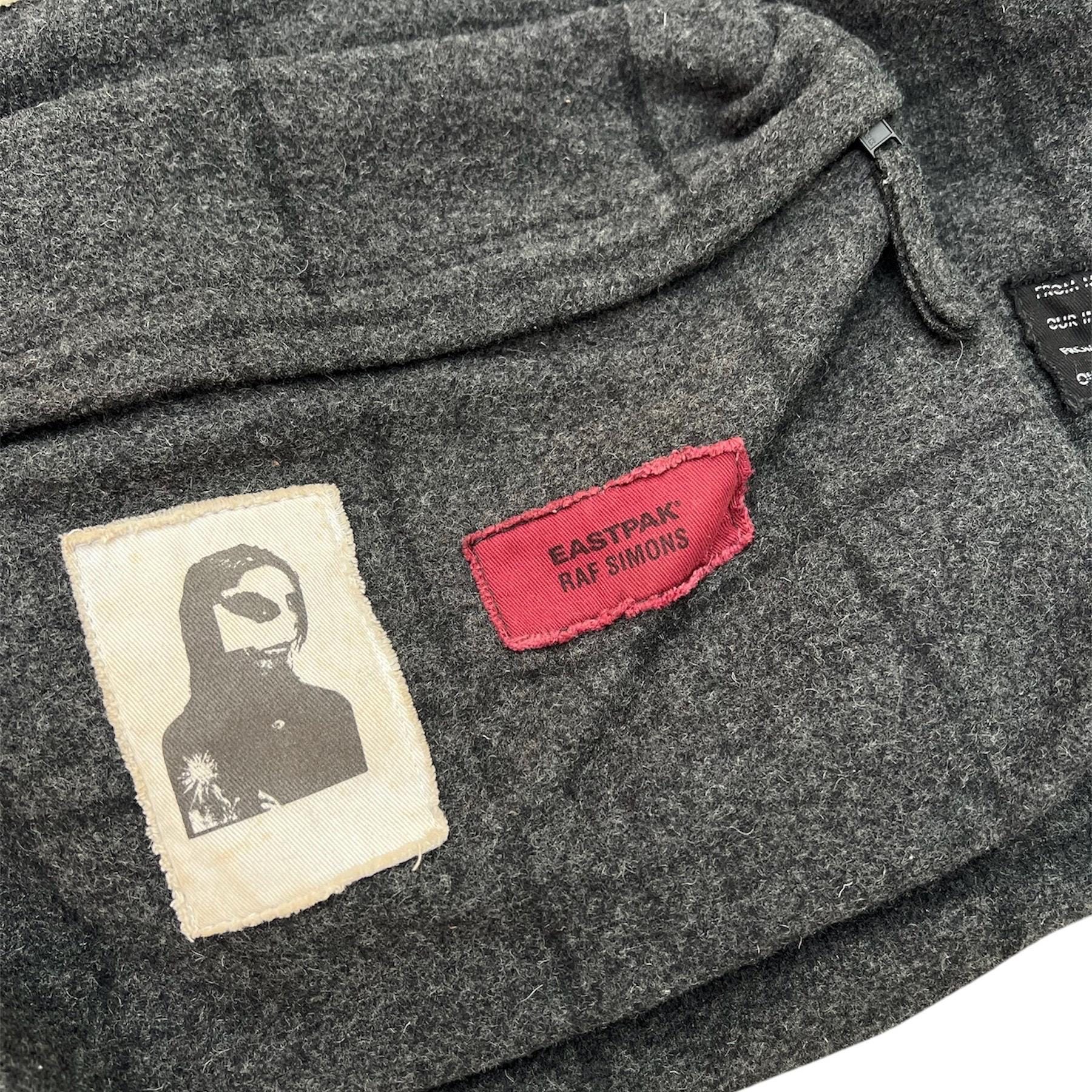 rafsimons×eastpak 08aw デイパック FW08 Raf Simons X Eastpak Grid Wool Patch Backpack - Etsy