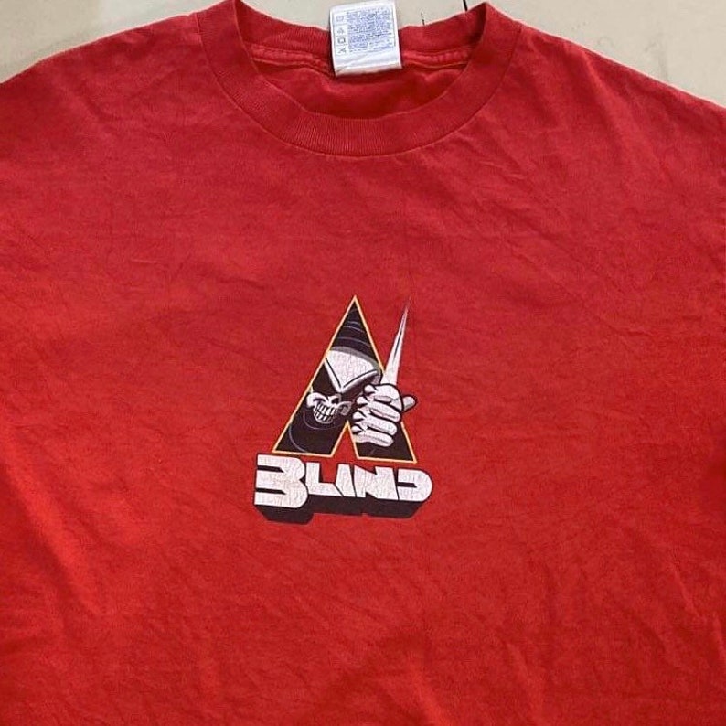 blind skateboards tshirt