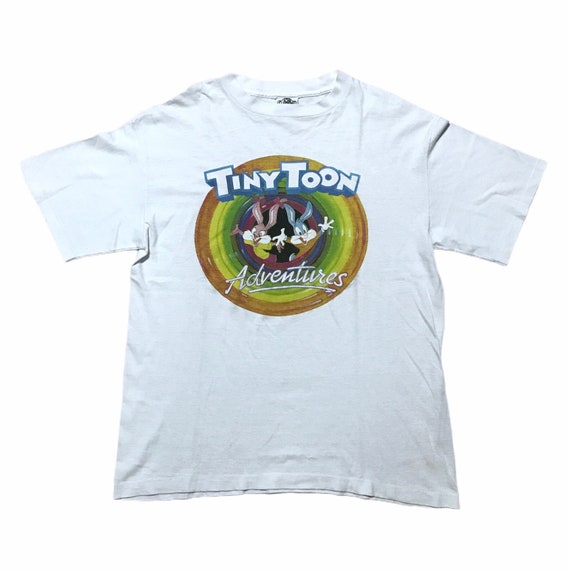 Vintage Tiny Toon Adventures T shirt 1991 looney t