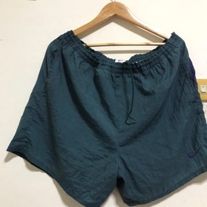 Vintage Nike Big Swoosh Logo Shorts Pant Size L