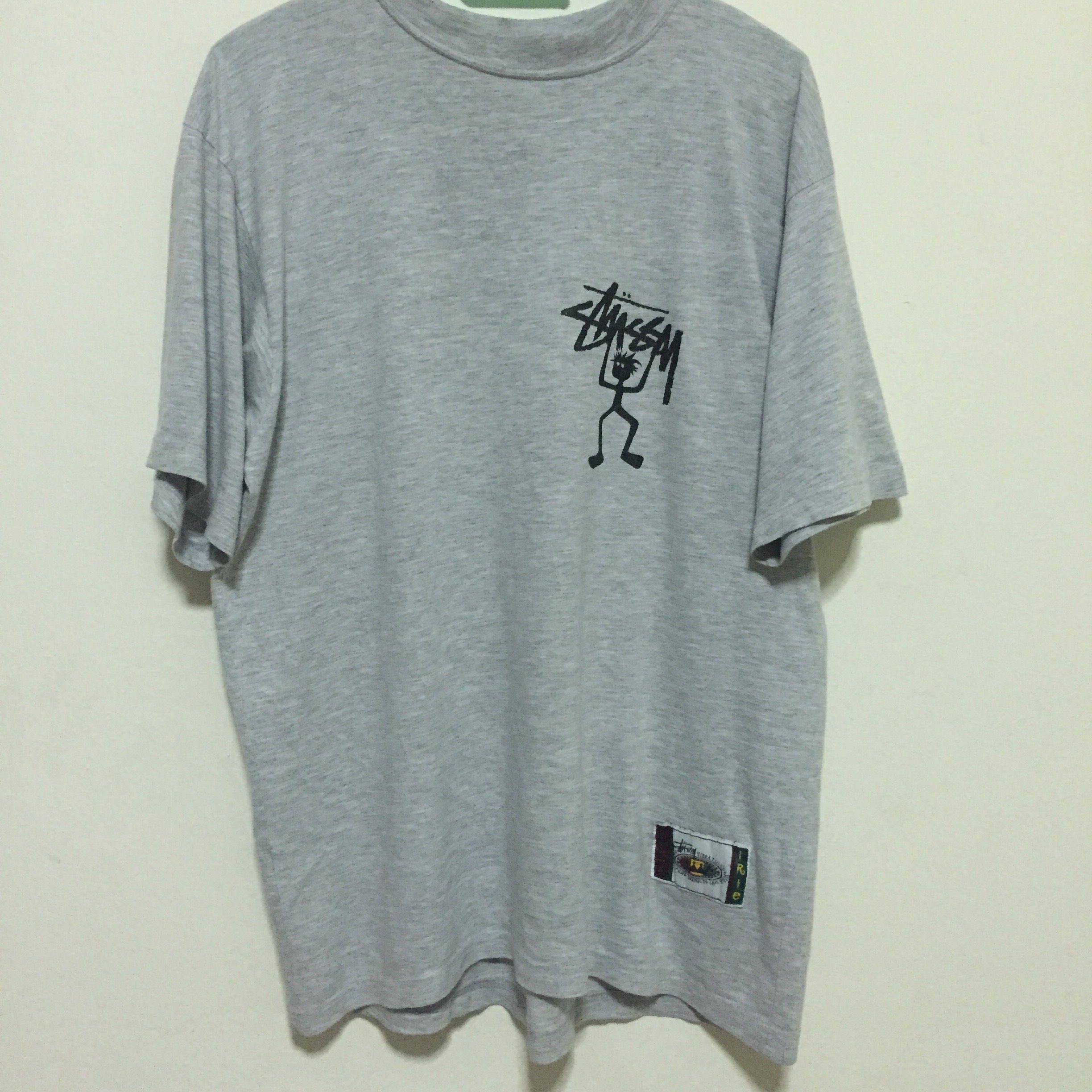 Vintage 90s Stussy Cross Colour Irid 