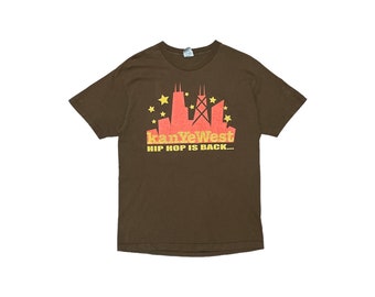 Kanye West hip hop is back the truth tour 2004 T shirt