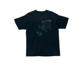 Nas Blunt Ashes song lyric T shirt 2006 rap tees