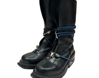 Dirk Bikkembergs Metal Heel Bungee boots