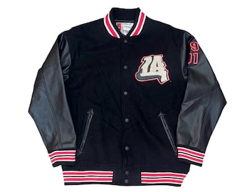 Vintage Conart embroidery varsity jacket