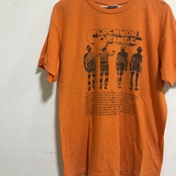 Vintage orange shirt Clearance