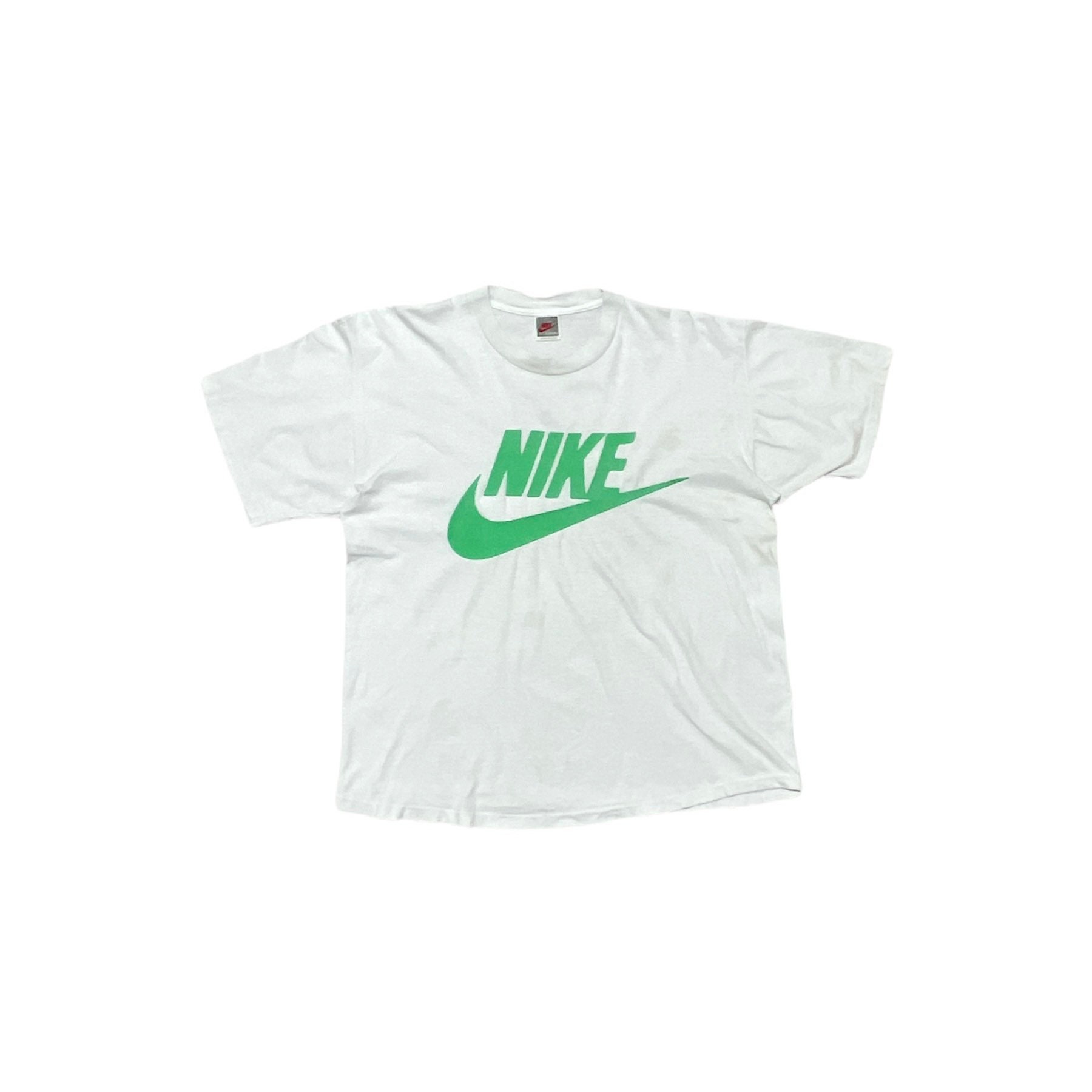 Vintage Nike Swoosh Logo T Shirt Grey Tag Tiffany & Co Colourway 