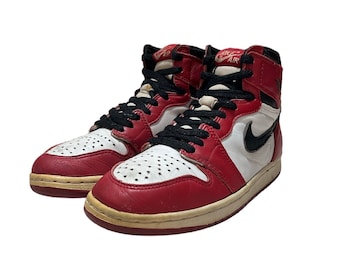 Retro OG Nike Air Jordan 1 High Chicago 1994 - Etsy