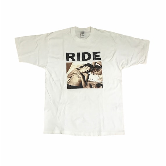 Vintage Ride Band T shirt shoegaze britpop nowhere