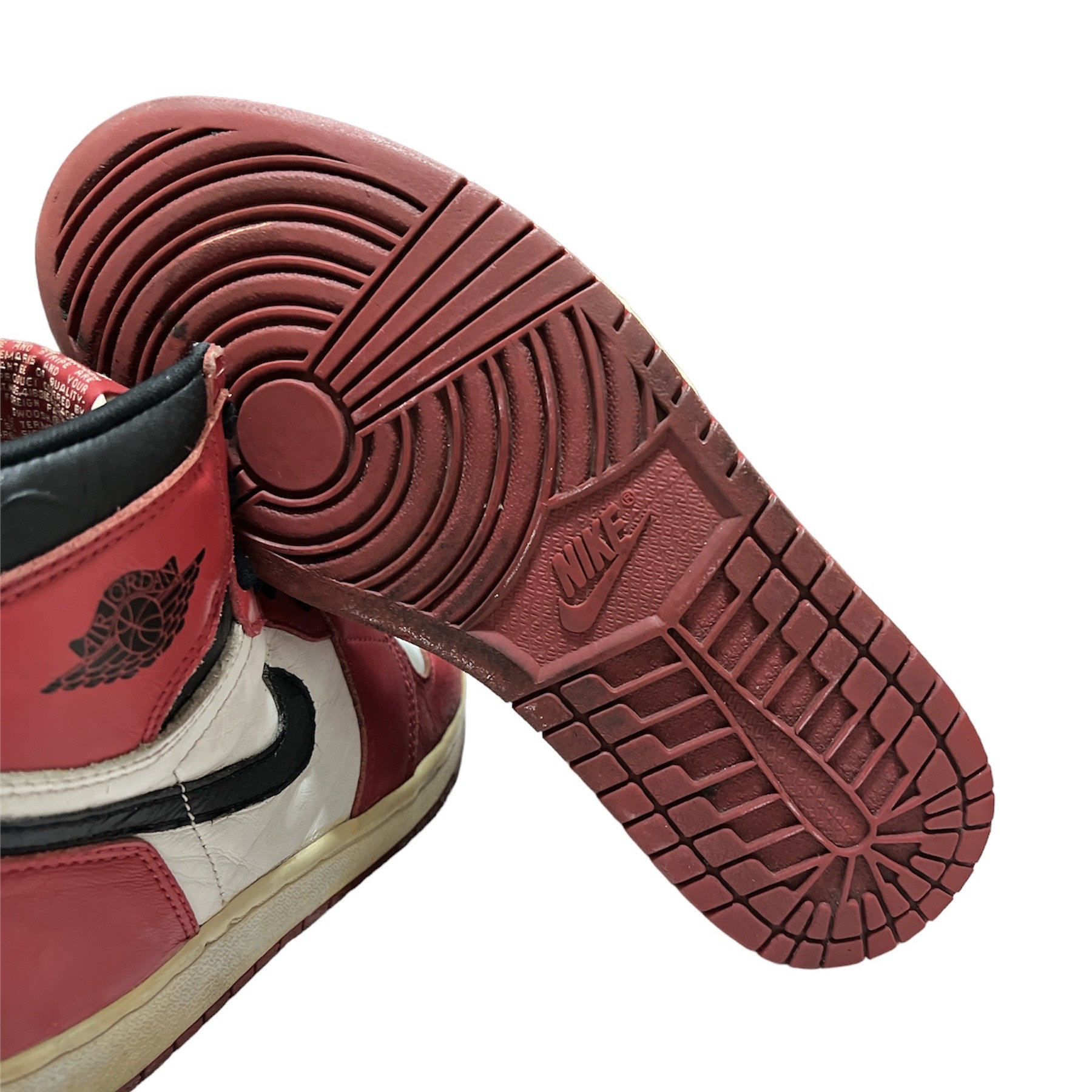 Retro OG Nike Air Jordan 1 High Chicago 1994 - Etsy