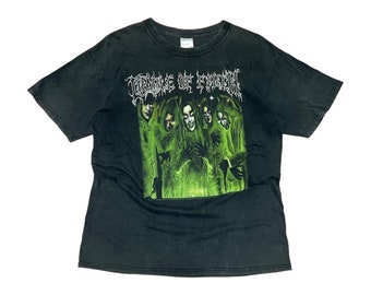 Vintage Cradle of filth Carpe Noctem T shirt 2003