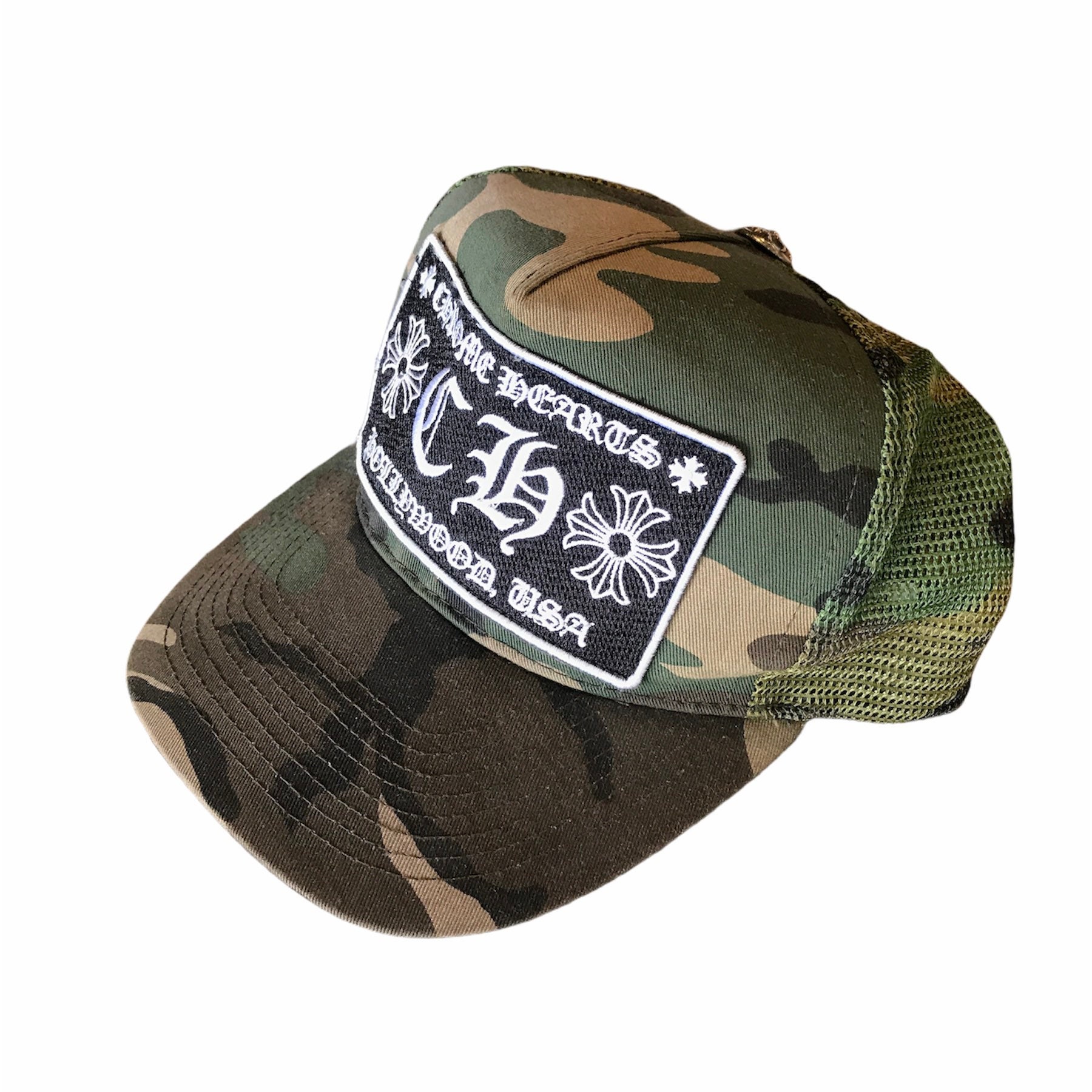 Authentic Chrome Hearts Camo Trucker 