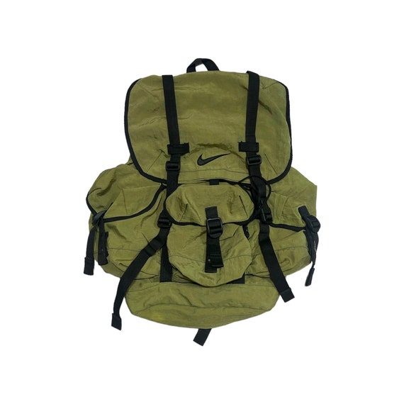 Vintage Nike Nylon Parachute Rucksack Backpack - Etsy