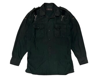 Vintage Artificial Eye Punk Shirt: Kensington London, 1980s Style